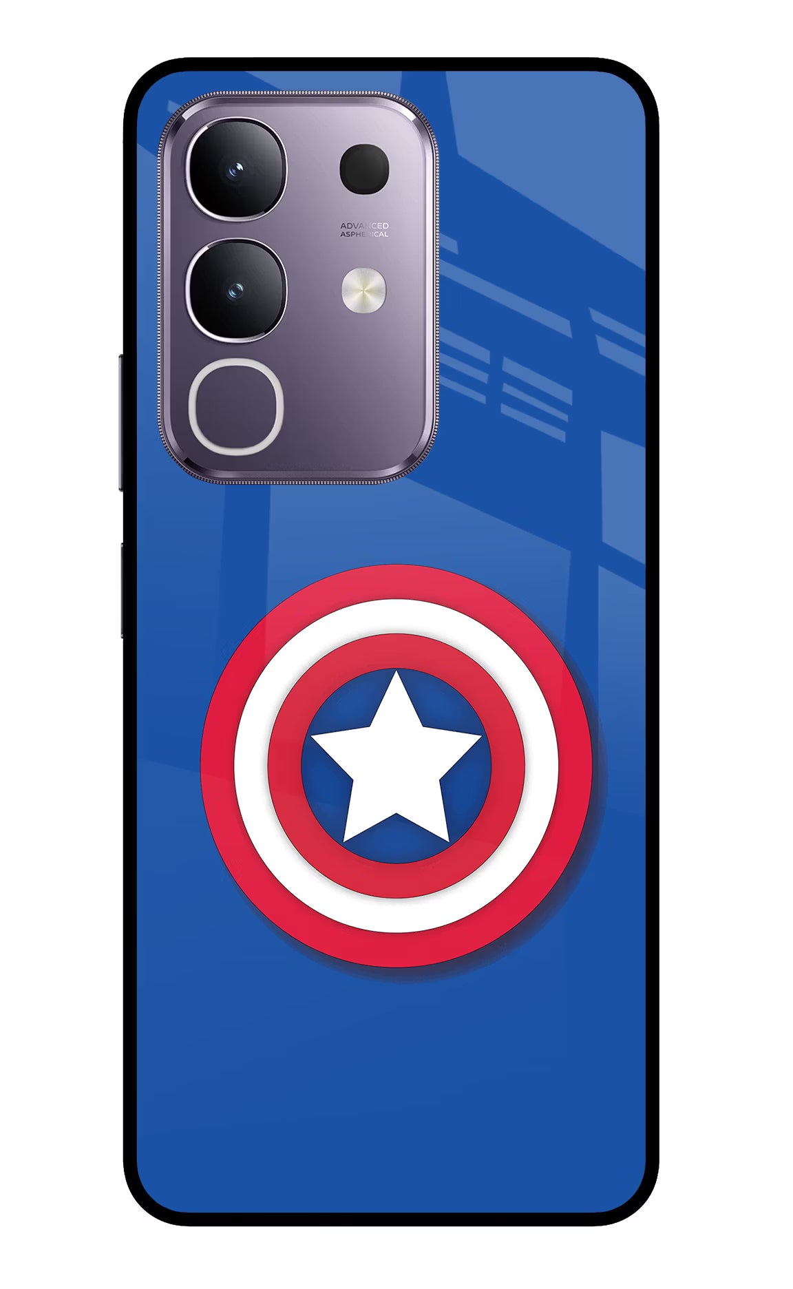 Shield Vivo T4x 5G Glass Case Back Cover by Casekaro