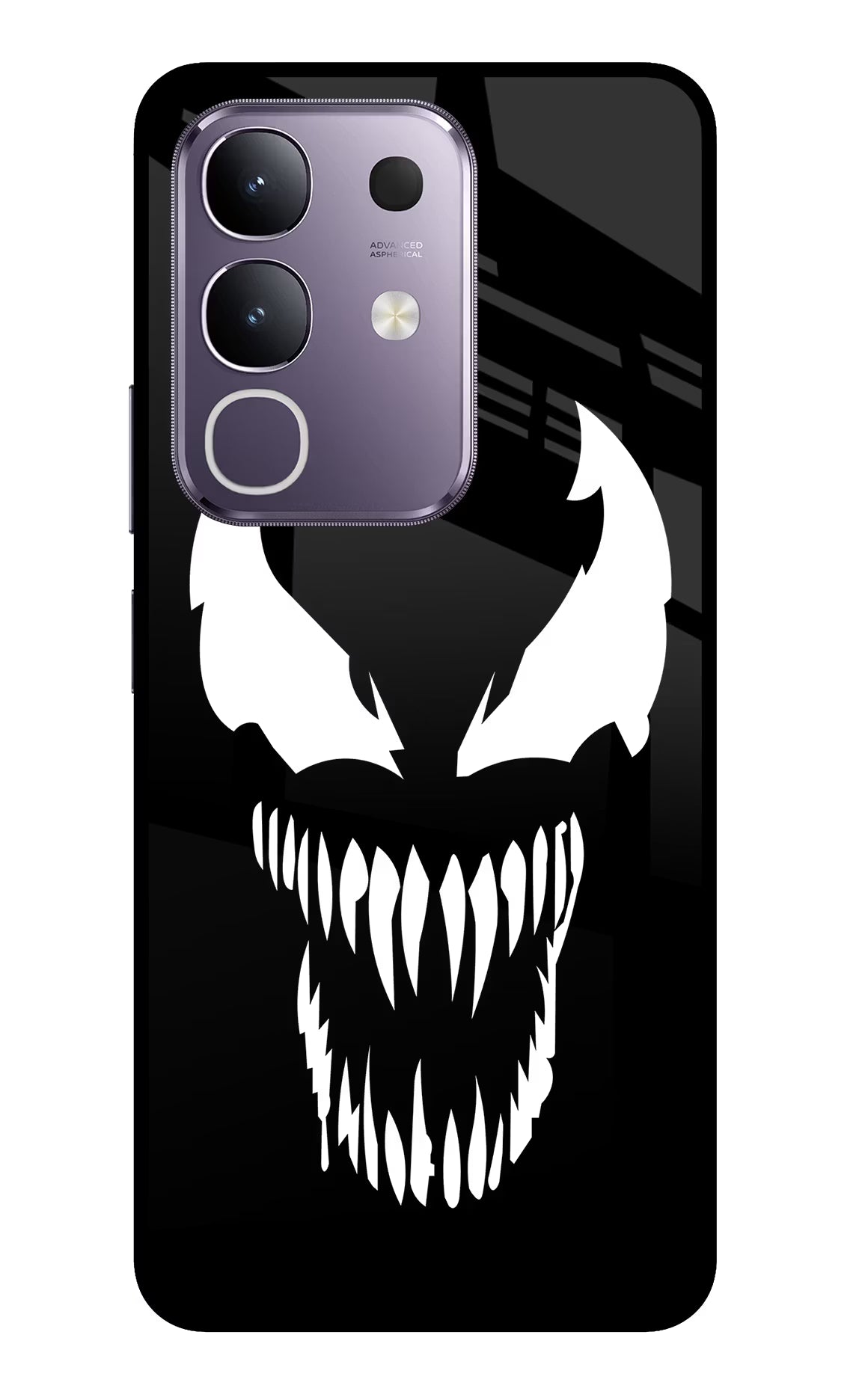 Venom Vivo T4x 5G Glass Case Back Cover by Casekaro