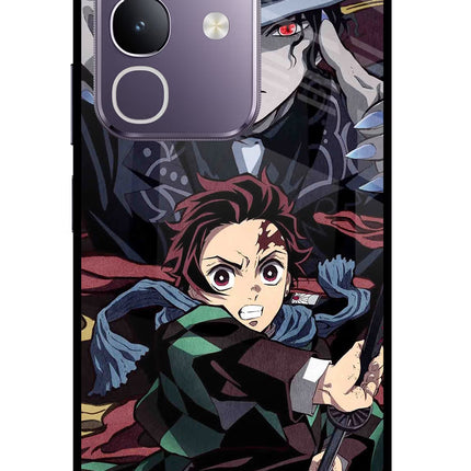 Demon Slayer Vivo T4x 5G Glass Case