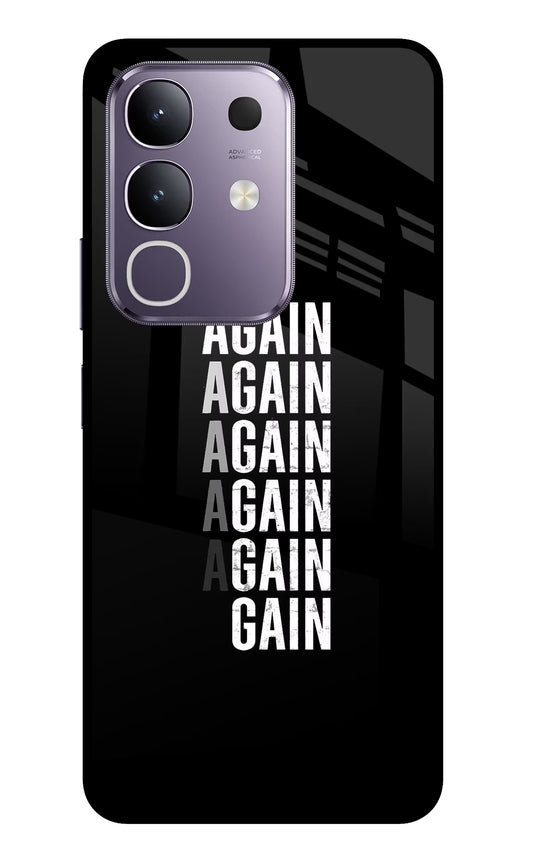 Again Again Gain Vivo T4x 5G Glass Case