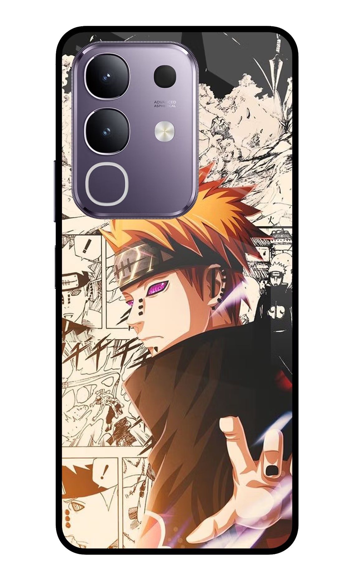 Pain Anime Vivo T4x 5G Glass Case