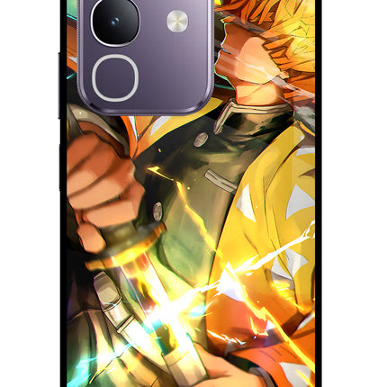 Demon Slayer Vivo T4x 5G Glass Case