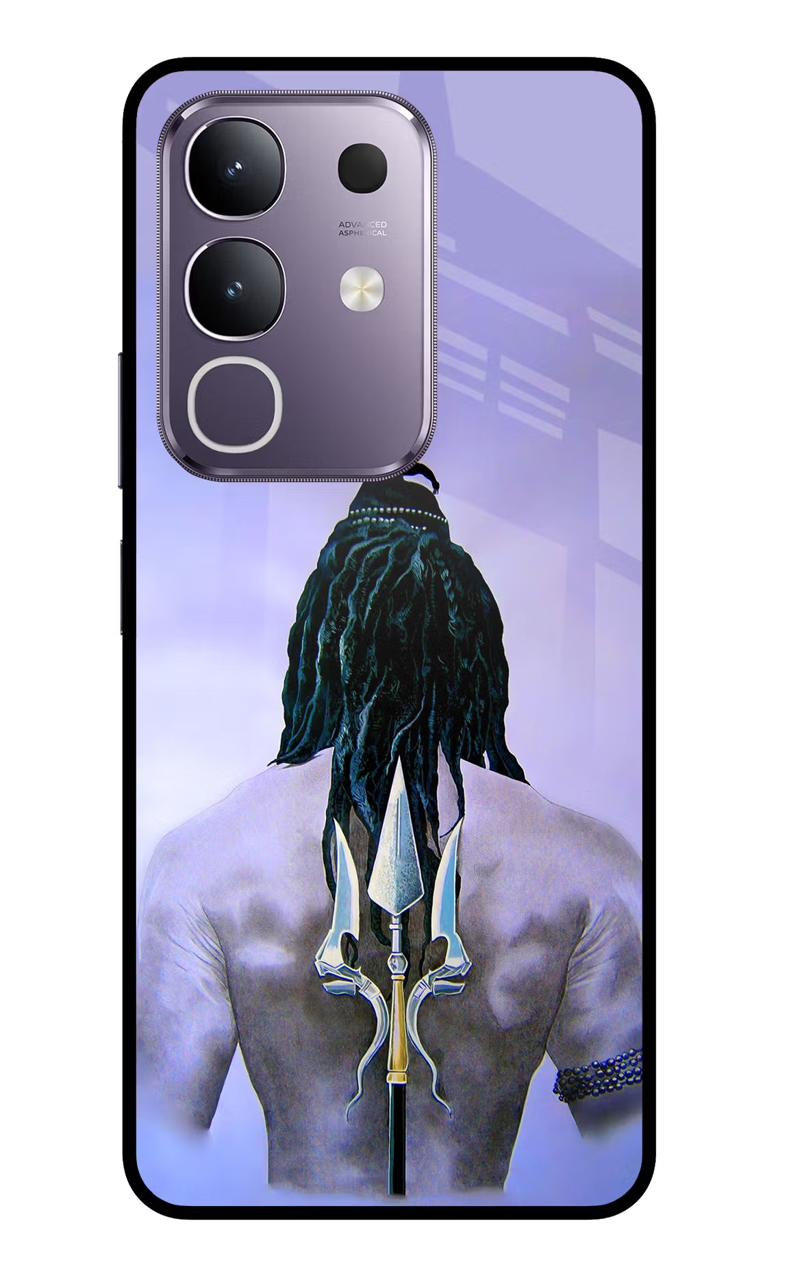 Shiva Vivo T4x 5G Glass Case Back Cover by Casekaro
