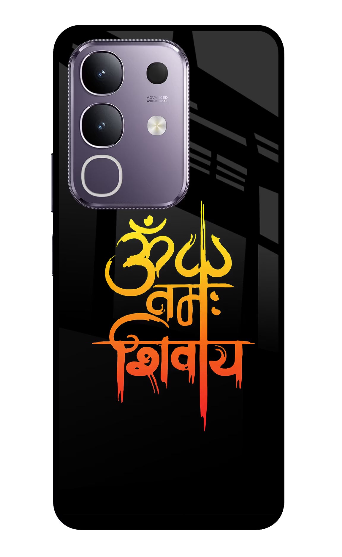 Om Namah Shivay Vivo T4x 5G Glass Case Back Cover by Casekaro