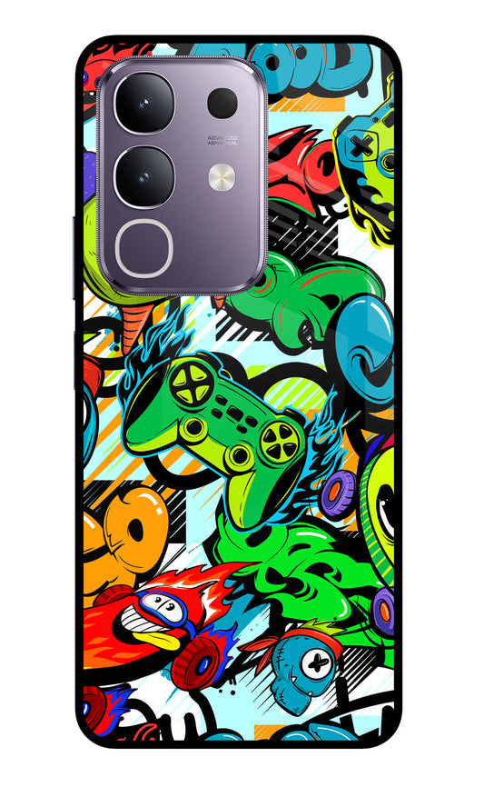 Game Doodle Vivo T4x 5G Glass Case