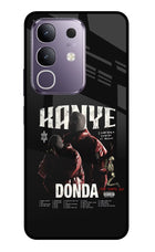 Donda Kanye West Vivo T4x 5G Glass Case