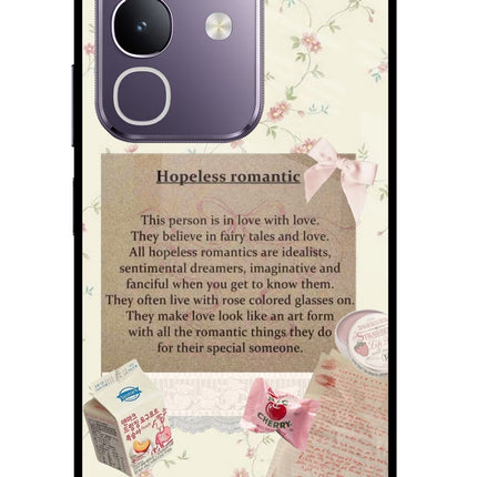 Hopeless Romantic Vivo T4x 5G Glass Case