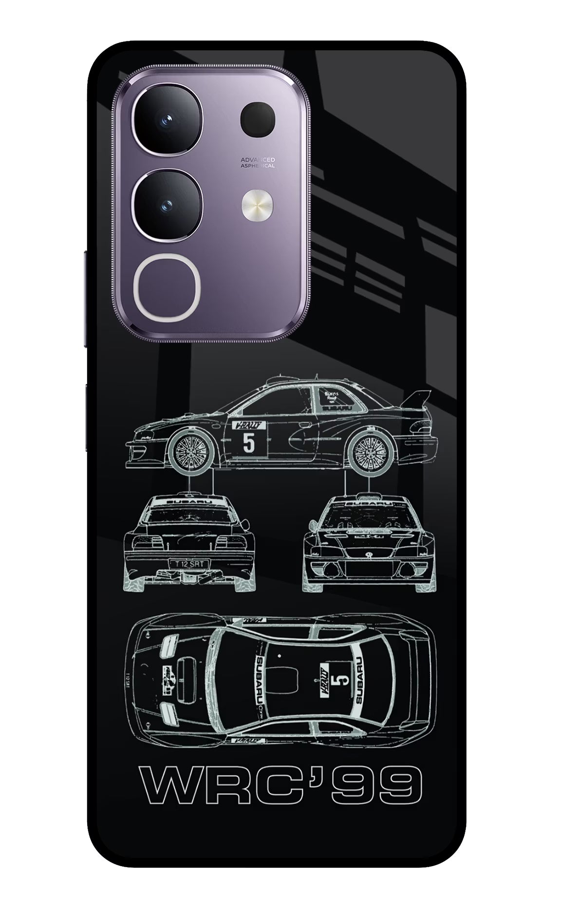 WRC'99 Vivo T4x 5G Glass Case
