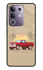 Desert Classic Drive Vivo T4x 5G Glass Case