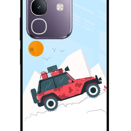 Mountain Trail Beast Vivo T4x 5G Glass Case