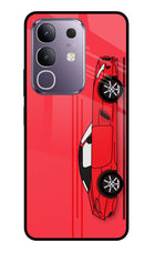 Red Velocity Vivo T4x 5G Glass Case