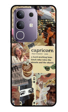 Capricorn Zodiac Vivo T4x 5G Glass Case