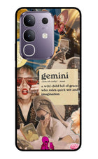 Gemini Zodiac Vivo T4x 5G Glass Case