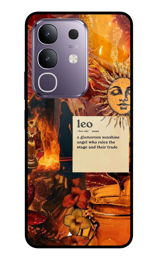 Leo Zodiac Vivo T4x 5G Glass Case