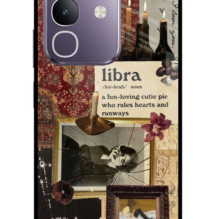 Libra Zodiac Vivo T4x 5G Glass Case