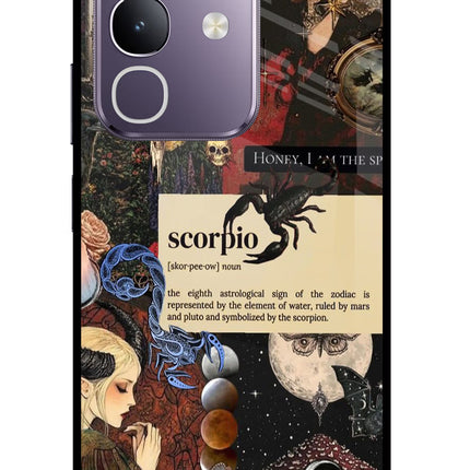 Scorpio Zodiac Vivo T4x 5G Glass Case