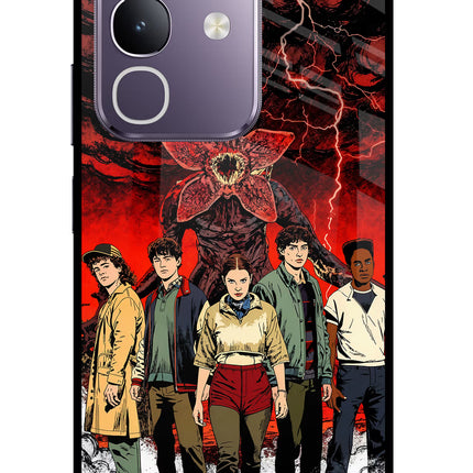 Ordinary Things Characters Vivo T4x 5G Glass Case