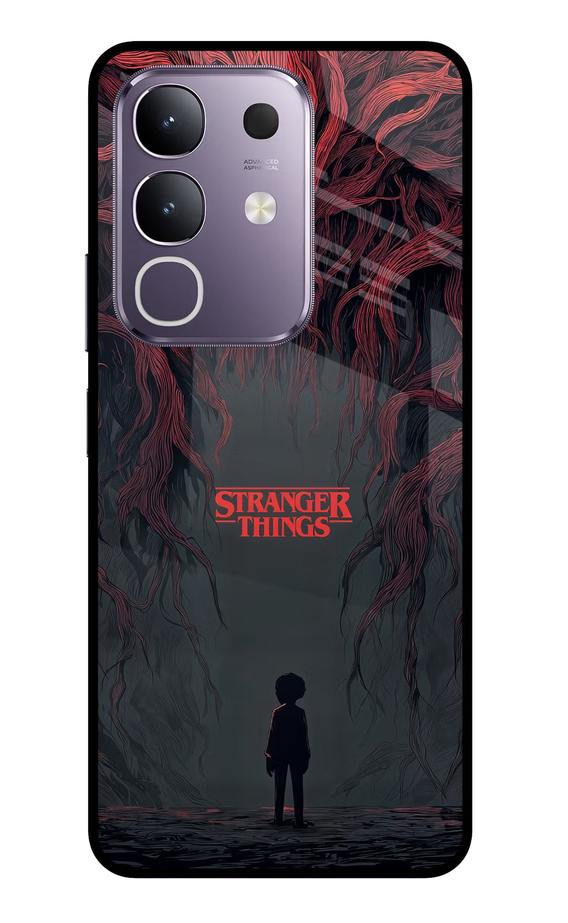 Ordinary Things Dark Side Vivo T4x 5G Glass Case Back Cover by Casekaro