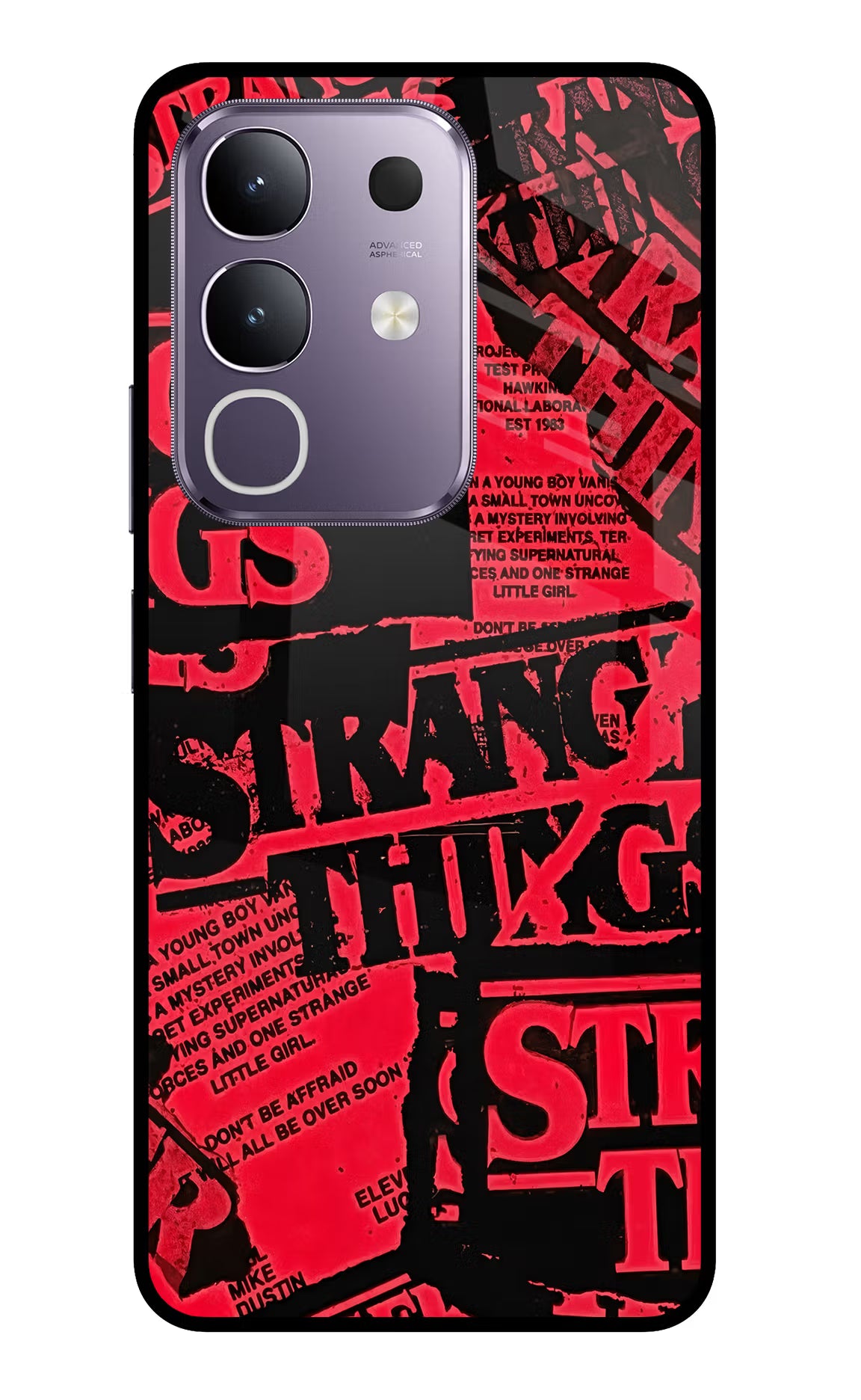 Ordinary Things Vivo T4x 5G Glass Case Back Cover by Casekaro