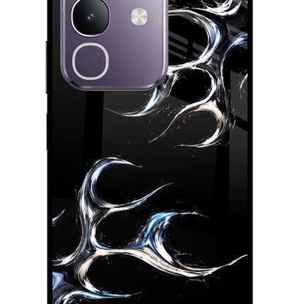Chrome Tribal Vivo T4x 5G Glass Case