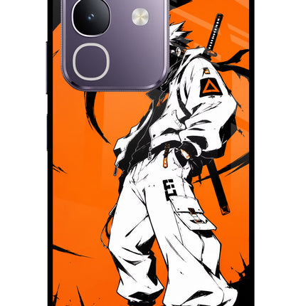 Street Samurai  Vivo T4x 5G Glass Case
