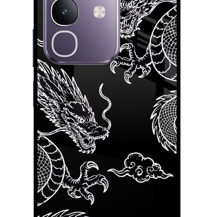 Twin Dragons Vivo T4x 5G Glass Case