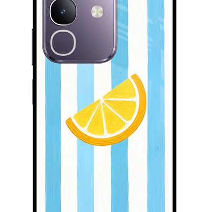 Summer Lemon Vivo T4x 5G Glass Case