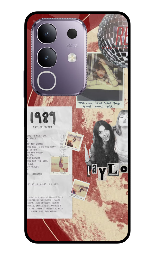 Taylor Swift Vivo T4x 5G Glass Case
