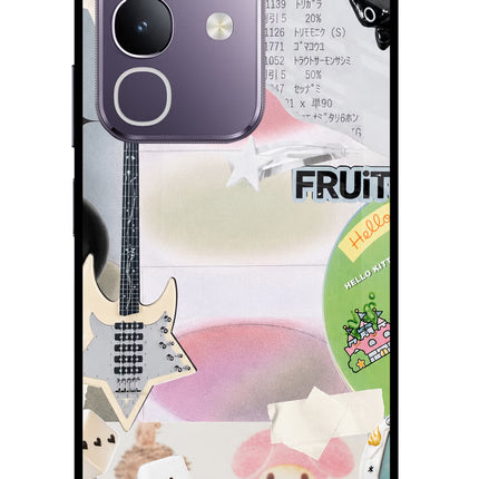 Softcore case Vivo T4x 5G Glass Case