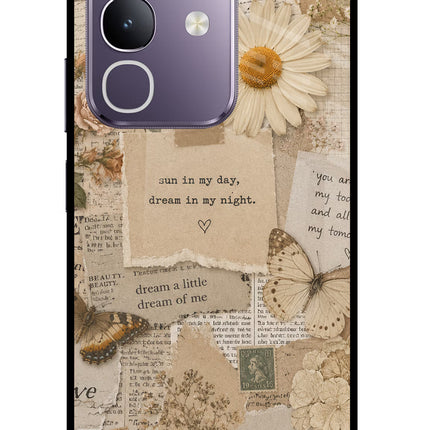 Vintage case Vivo T4x 5G Glass Case