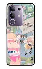 Studio Ghibli Vivo T4x 5G Glass Case