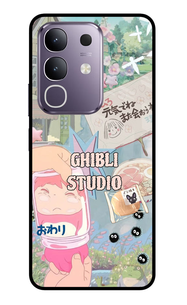 Studio Ghibli Vivo T4x 5G Glass Case
