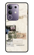 Soft Aesthetic Vivo T4x 5G Glass Case