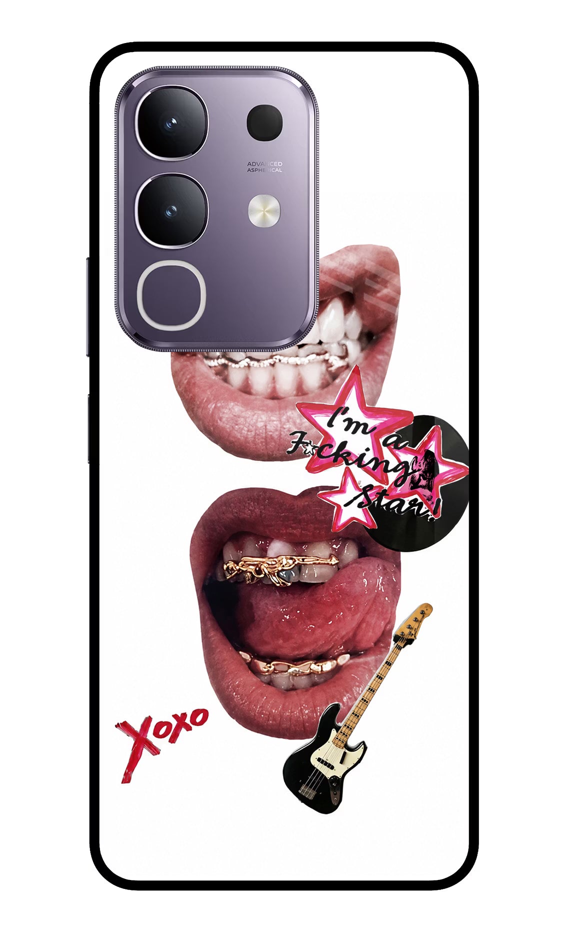 Rockstar Vivo T4x 5G Glass Case