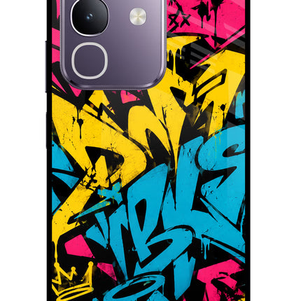 Graffiti Vibe Vivo T4x 5G Glass Case