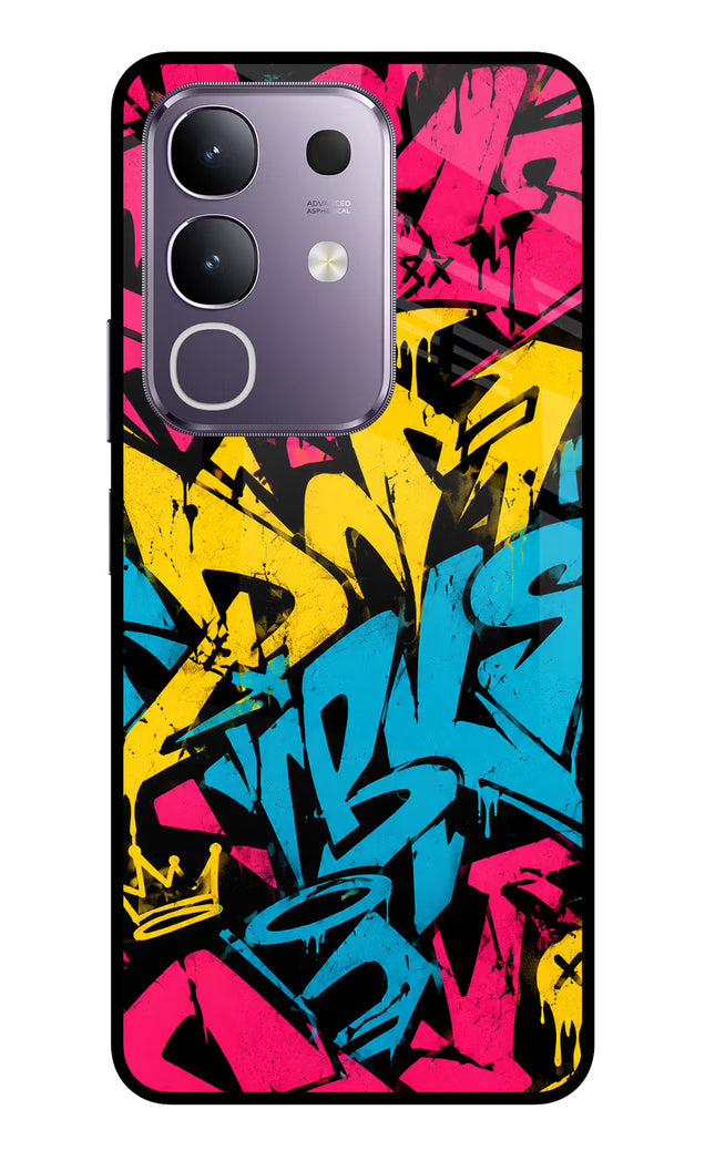 Graffiti Vibe Vivo T4x 5G Glass Case