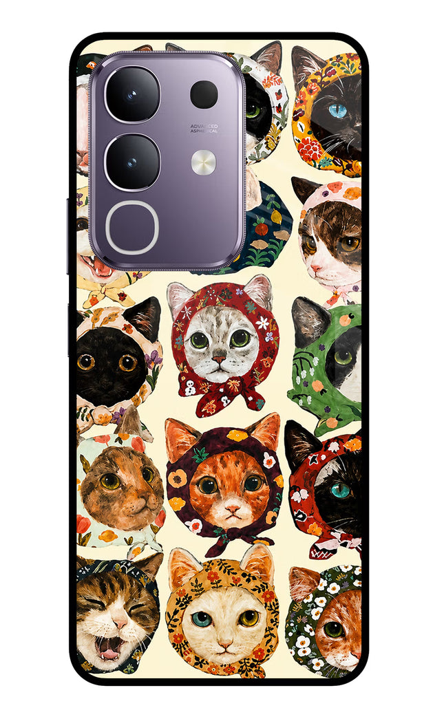 Cool Cat Vivo T4x 5G Glass Case