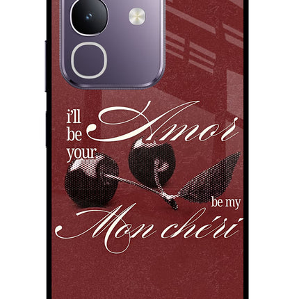 Velvet Cherry Vivo T4x 5G Glass Case