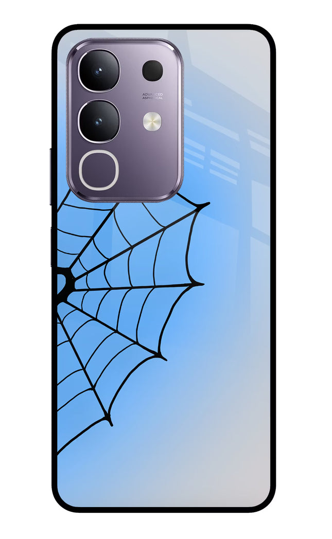 Blue Web Vivo T4x 5G Glass Case