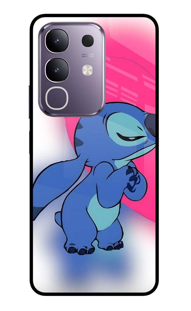 Stitch Hug Vivo T4x 5G Glass Case
