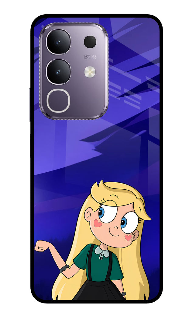Star Glow Vivo T4x 5G Glass Case