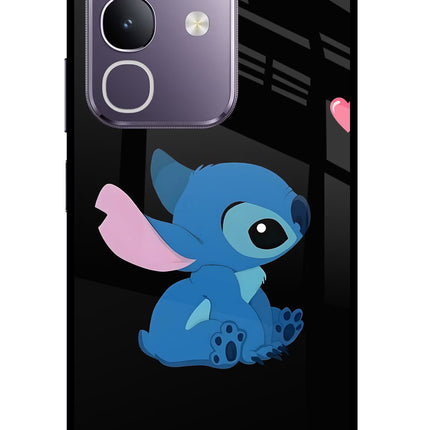 Stitch Crush Vivo T4x 5G Glass Case