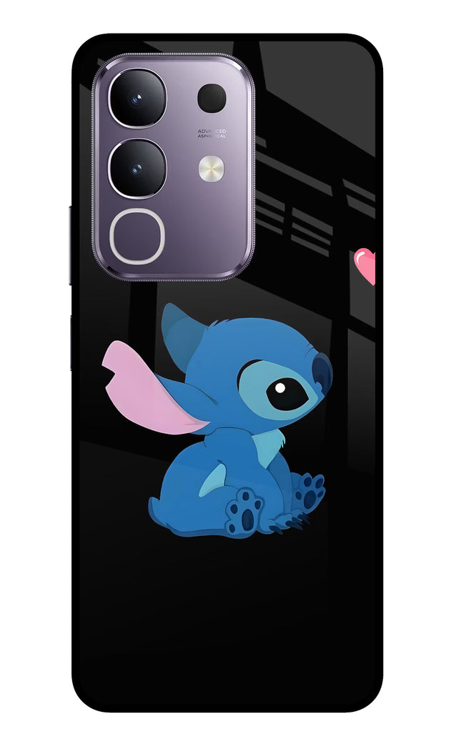 Stitch Crush Vivo T4x 5G Glass Case