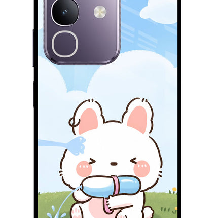 Bunny Treat Vivo T4x 5G Glass Case