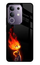 Ember Flame Vivo T4x 5G Glass Case