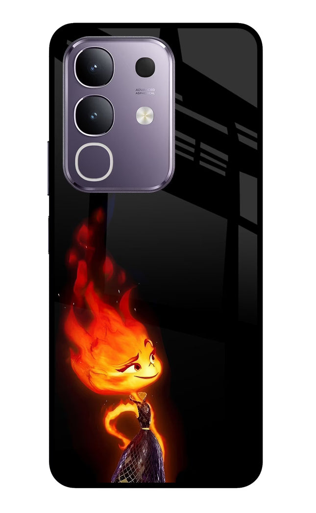 Ember Flame Vivo T4x 5G Glass Case