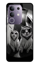 Hood Cats Vivo T4x 5G Glass Case