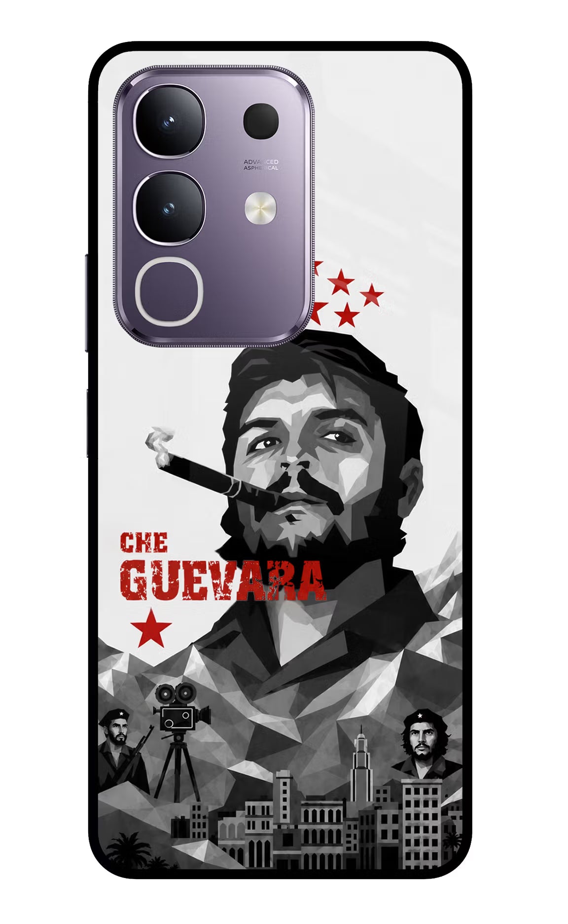 Che Guevara Iconic Vivo T4x 5G Glass Case