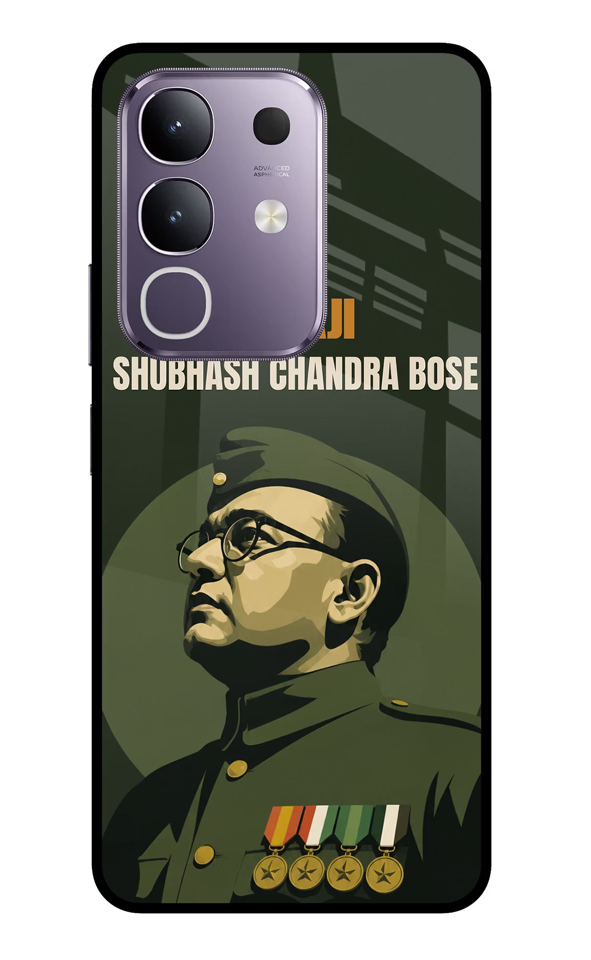 Netaji Legacy Vivo T4x 5G Glass Case