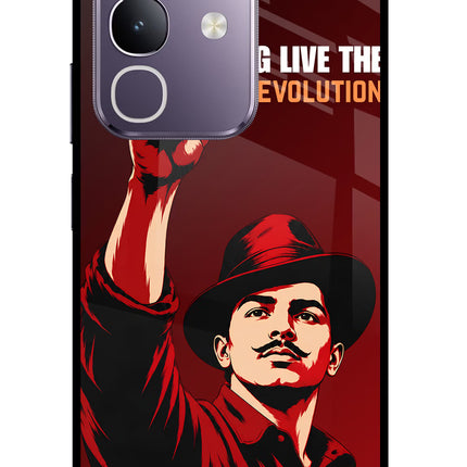 Bhagat Singh Revolution Vivo T4x 5G Glass Case